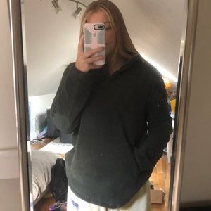 Fleece sweater quarter zip